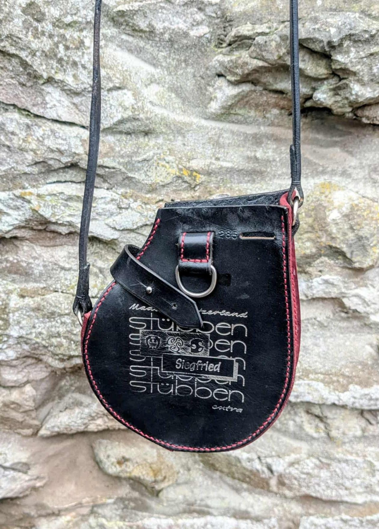 Repurposed Saddle Leather Handmade Crossbody Bag