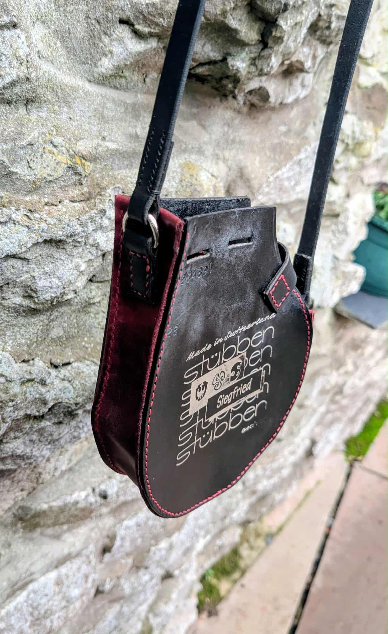 Repurposed Saddle Leather Handmade Crossbody Bag
